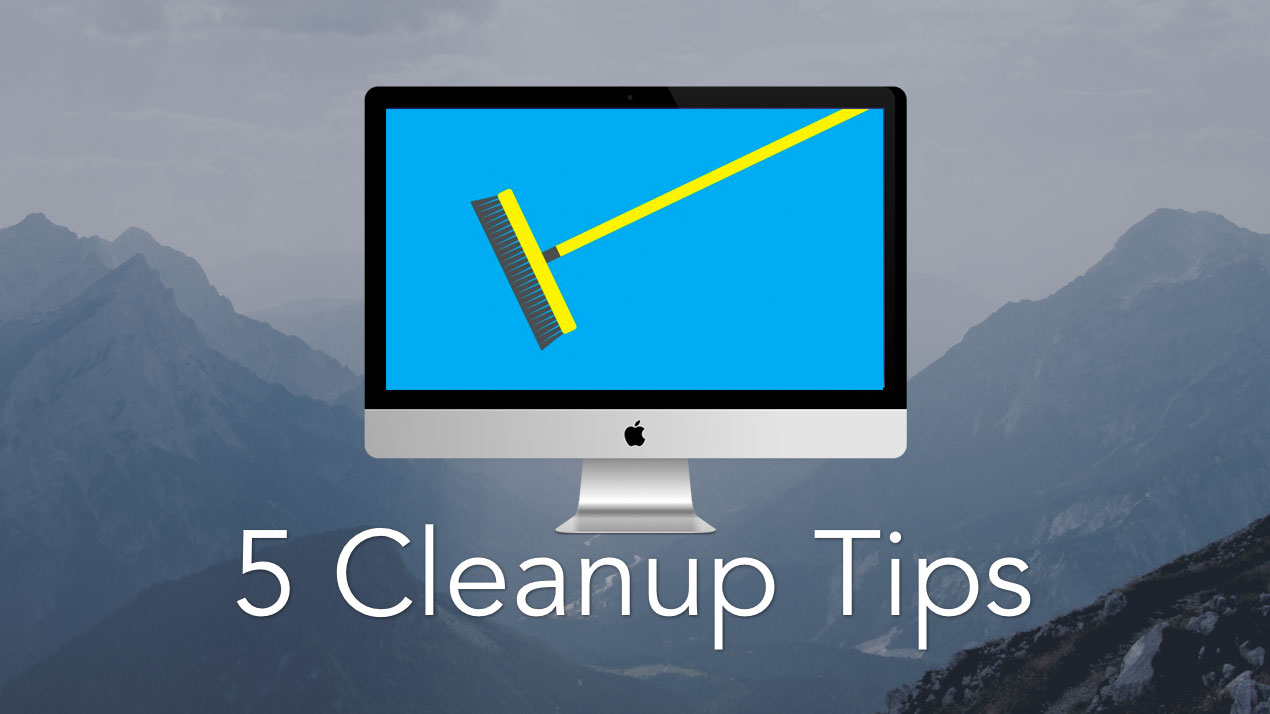 how to cleanup your mac