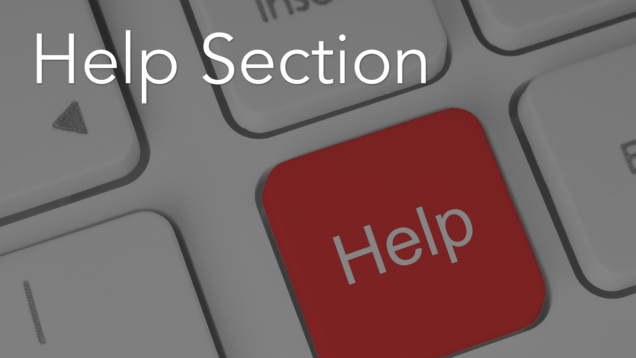 help section