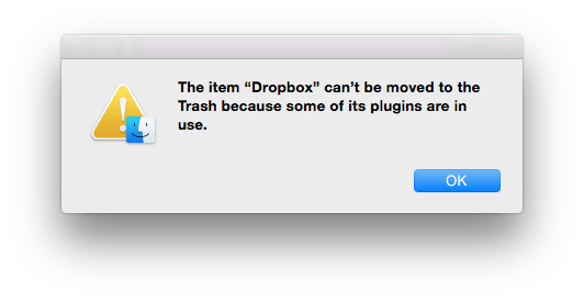 how does dropbox work on a mac special folder