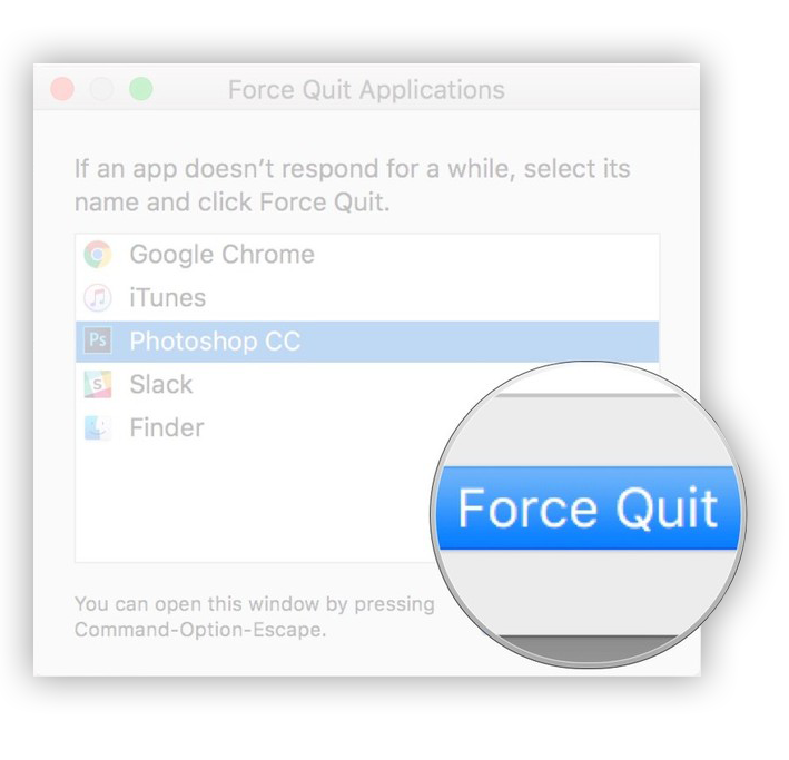 mac force quit window