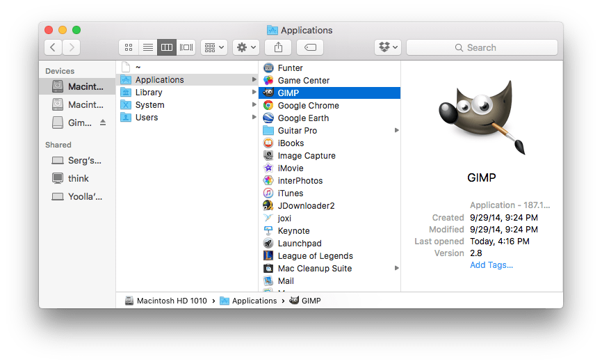 Download Gimp 2 7 0 For Mac