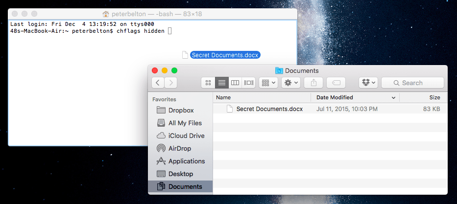 How To Make Visible Hidden Folders In Mac