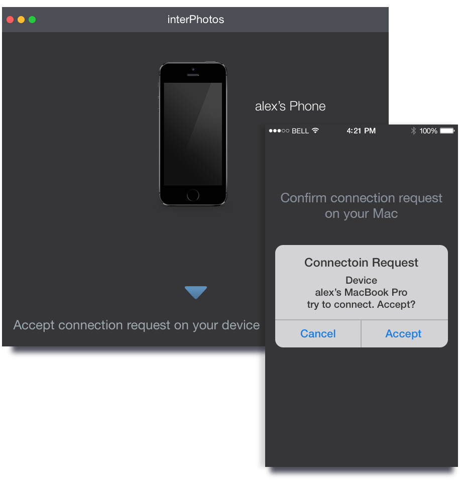 interPhotos Mac access