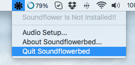 soundflower uninstall