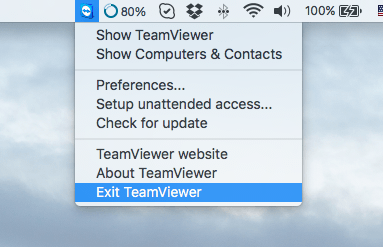 stop teamviewer from starting automatically mac