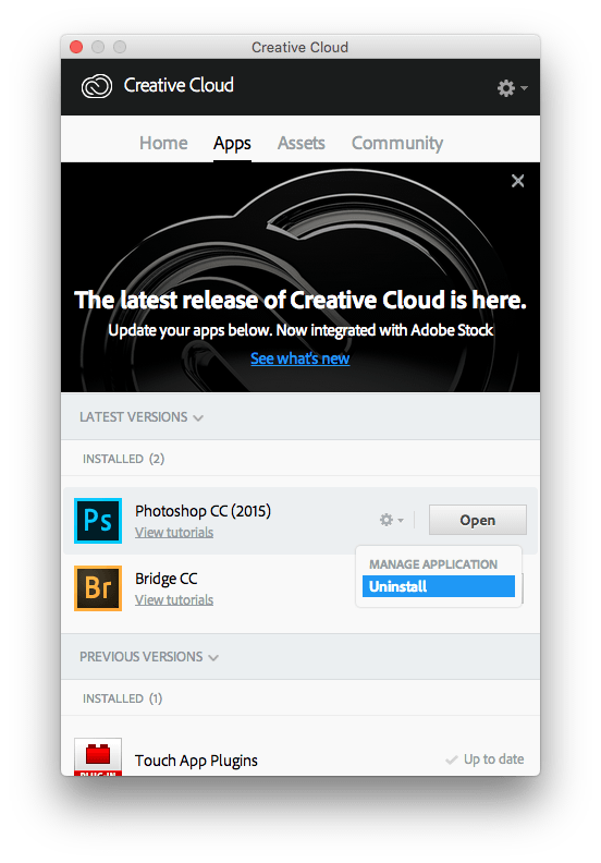 uninstall adobe creative cloud mac