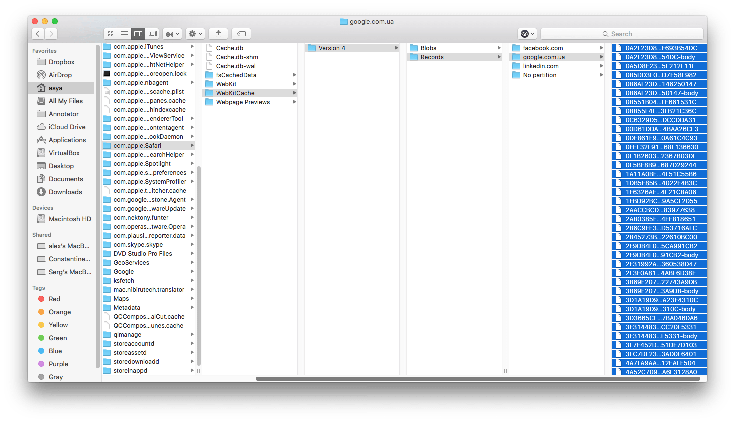 Where Is Library Cache On A Mac