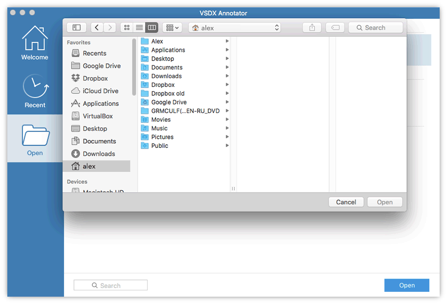 vsd file extension open with