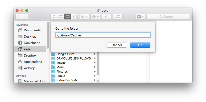 Delete Mac App Cache