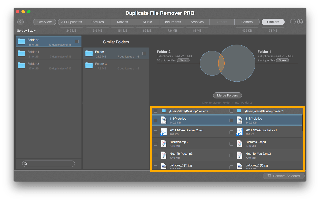 searchmyfiles delete duplicates