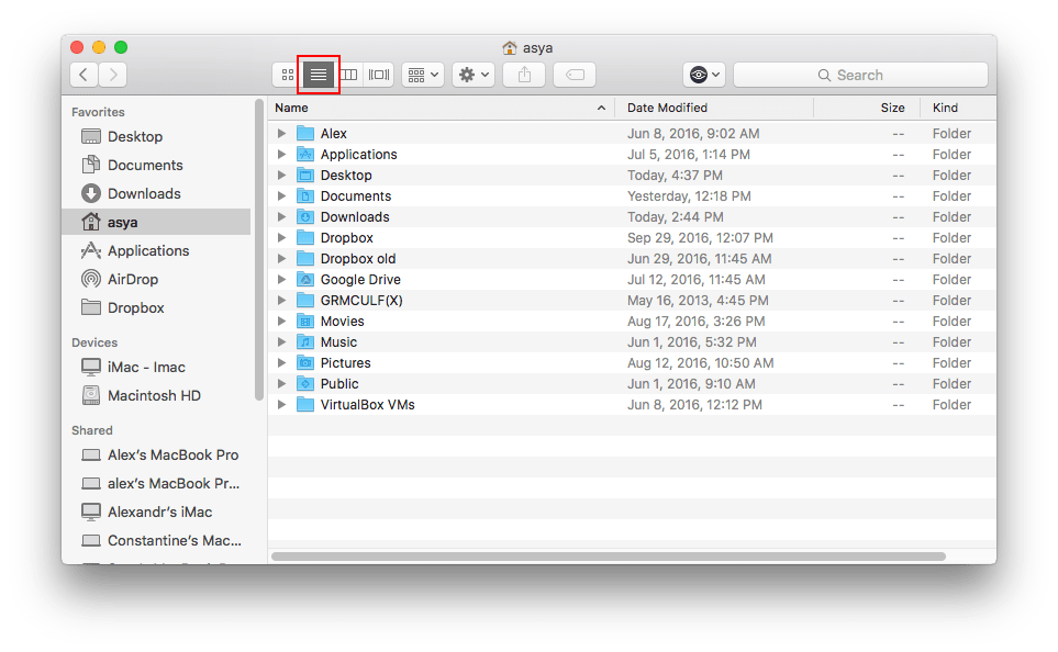 finding large files in finder