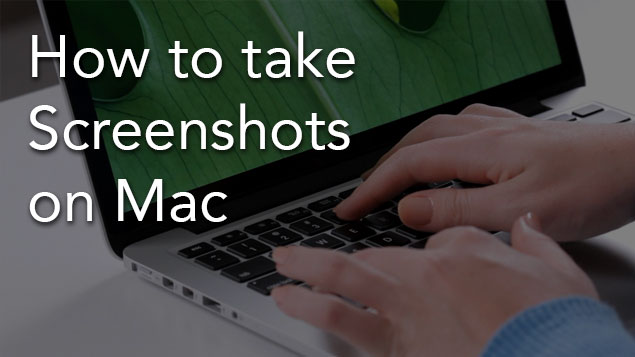 how to create a screenshot on mac