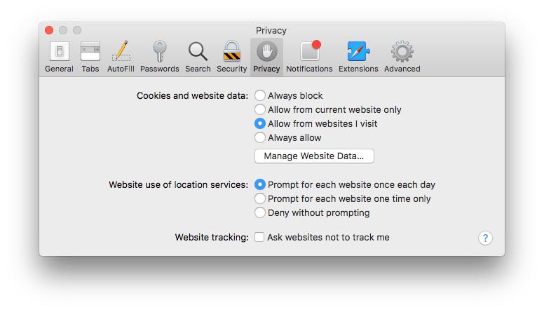 safari clear cache and cookies on macbook pro