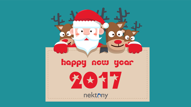happy new 2017 year