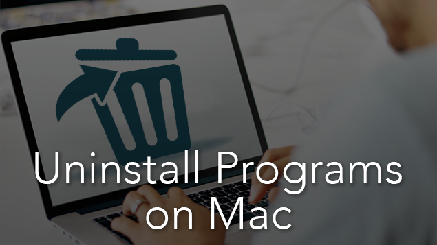 uninstall program mac