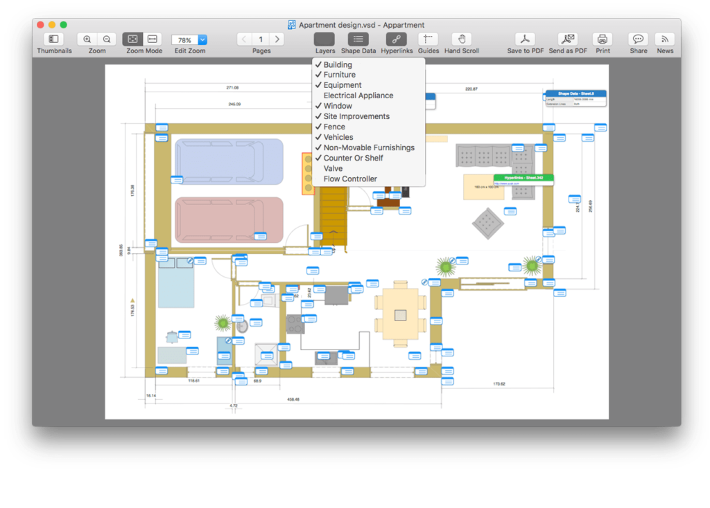 visio for mac 2015