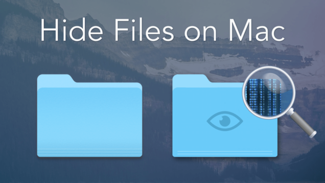 hide files and folders