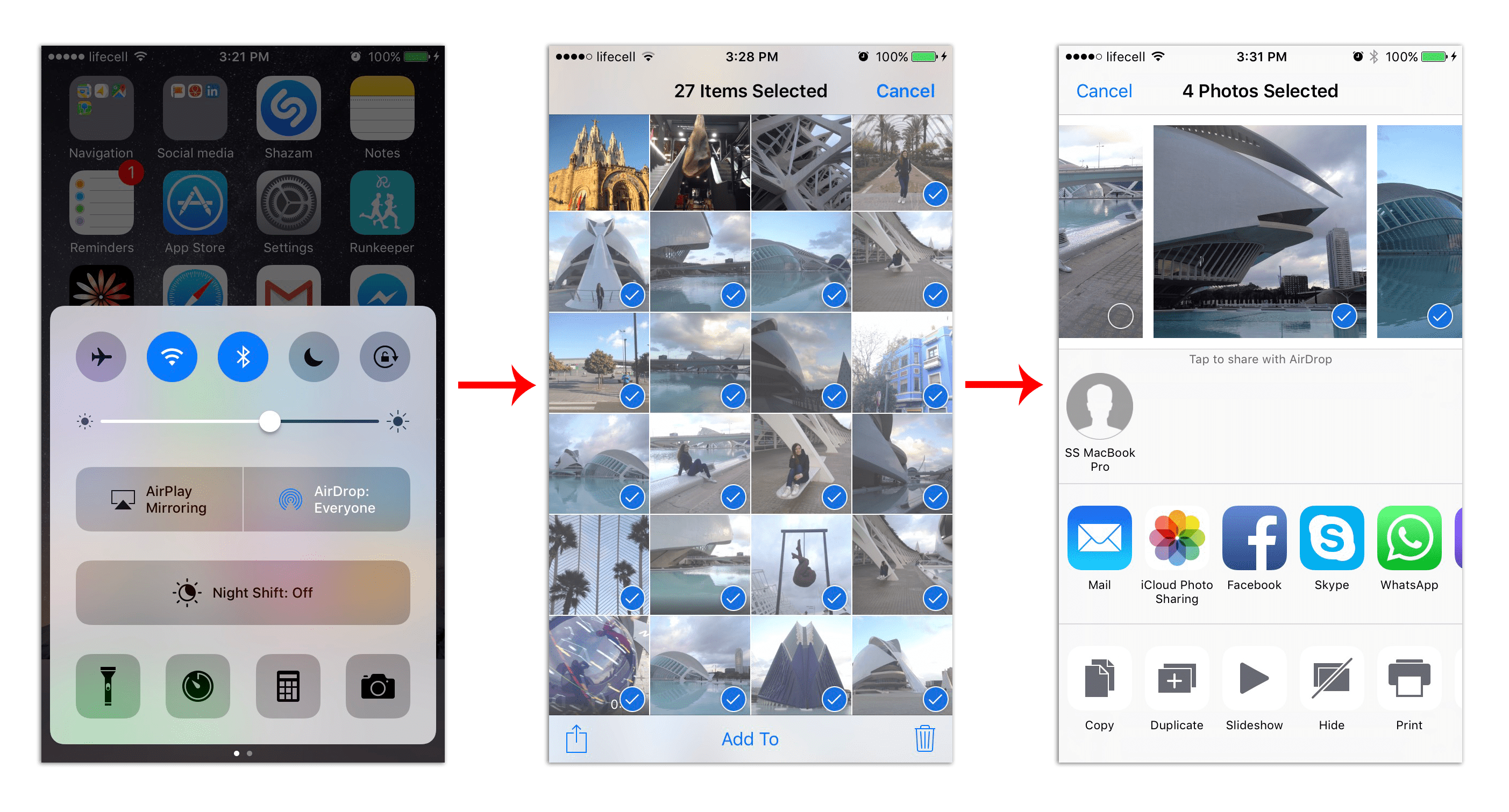 how to import photos from iphone to mac