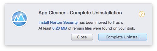 advanced mac cleaner norton license