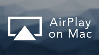 airplay button not showing mac