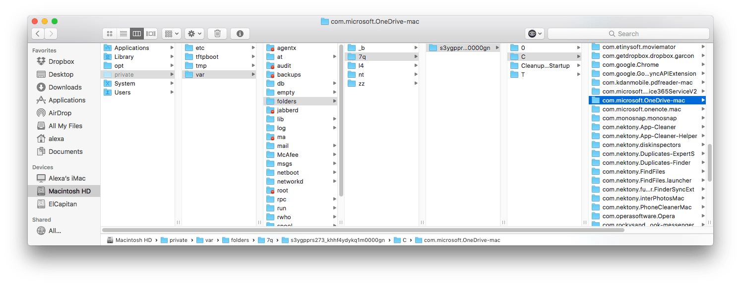 how to clean up mac caches