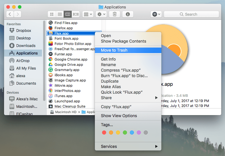 flux software for mac