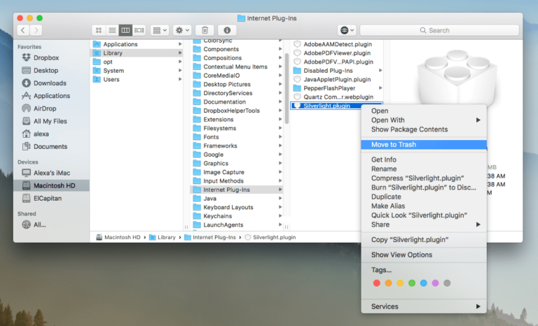 how to open silverlight on mac