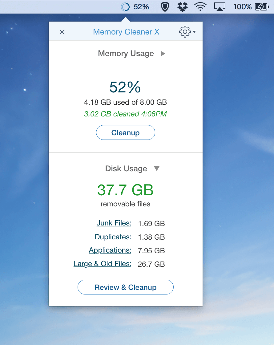 how to clear mac memory