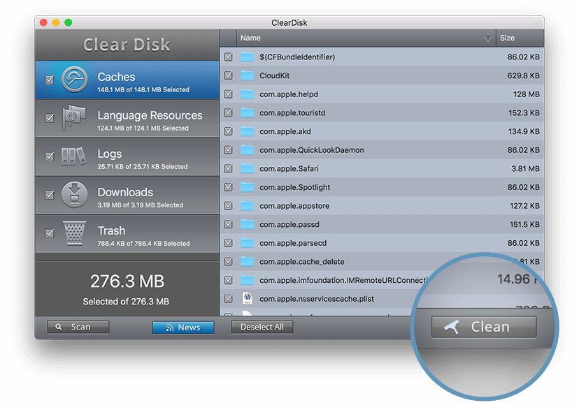 pocketbits disk cleaner pro mac review
