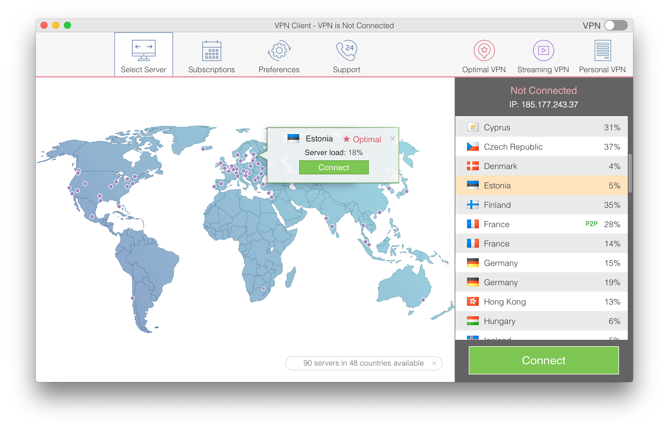 mac os x vpn service free