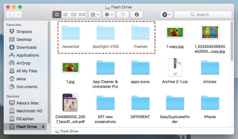 mac explorer show hidden files
