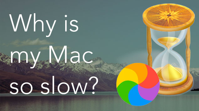 mac runs slow internet