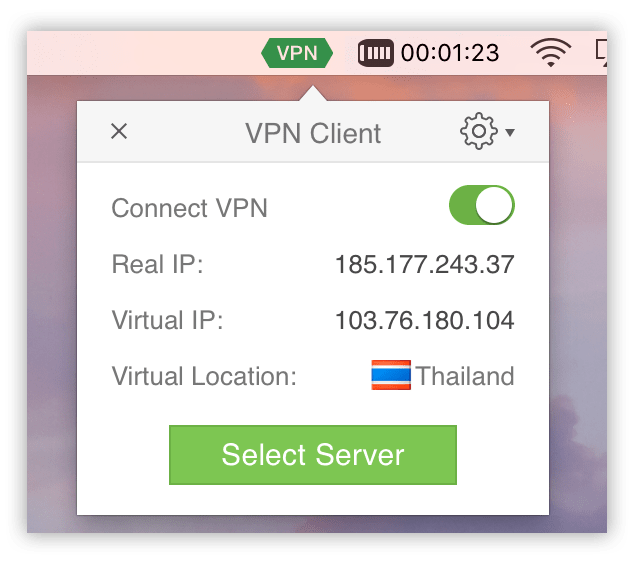 vpn for mac connect to server