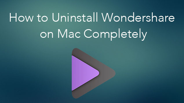 uninstall wondershare video converter free full version