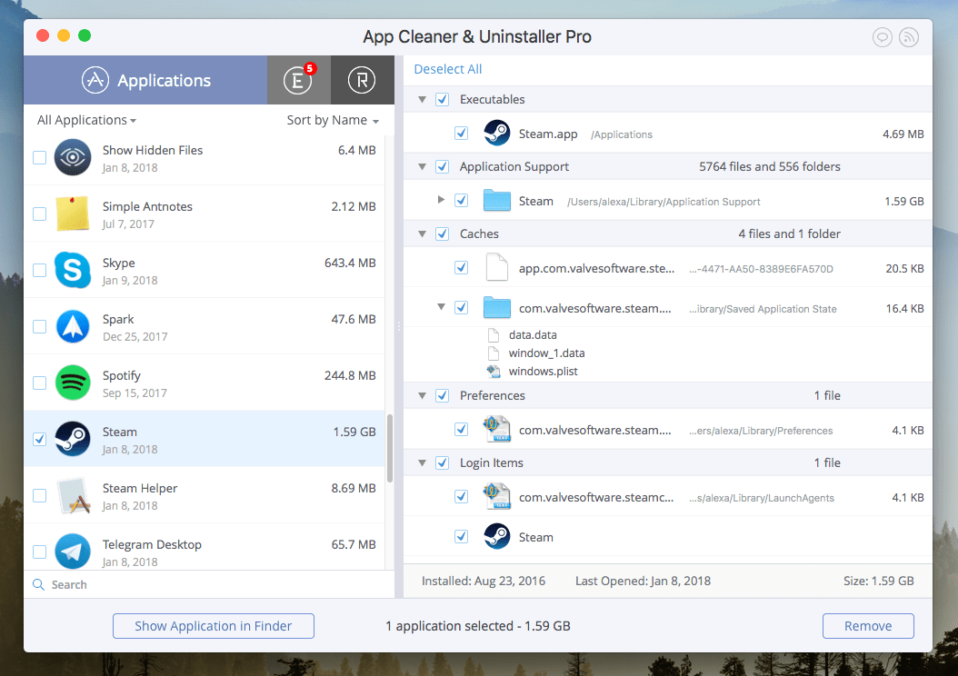 Remove Steam Apps Mac