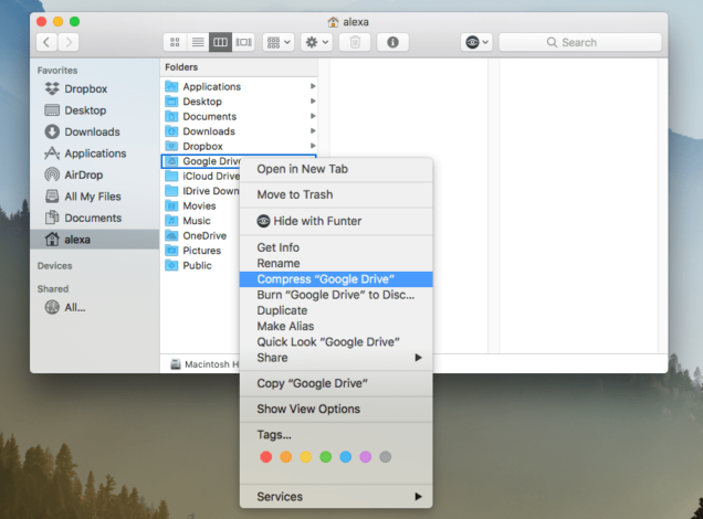 how to make a new folder on mac