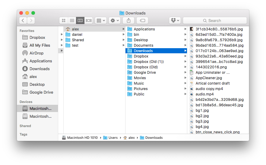 clearing space on mac startup disk