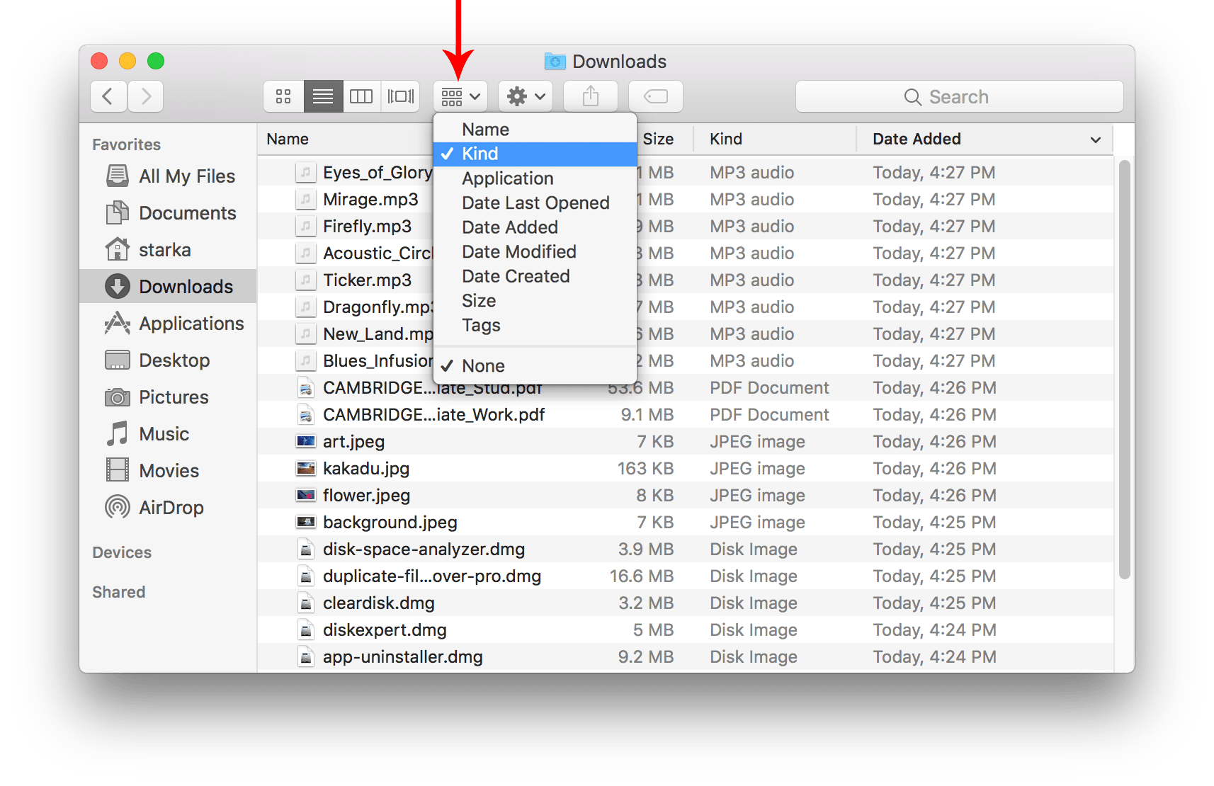 how to clear mac disk space