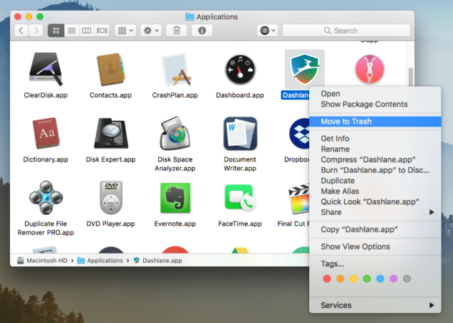 dashlane desktop app mac