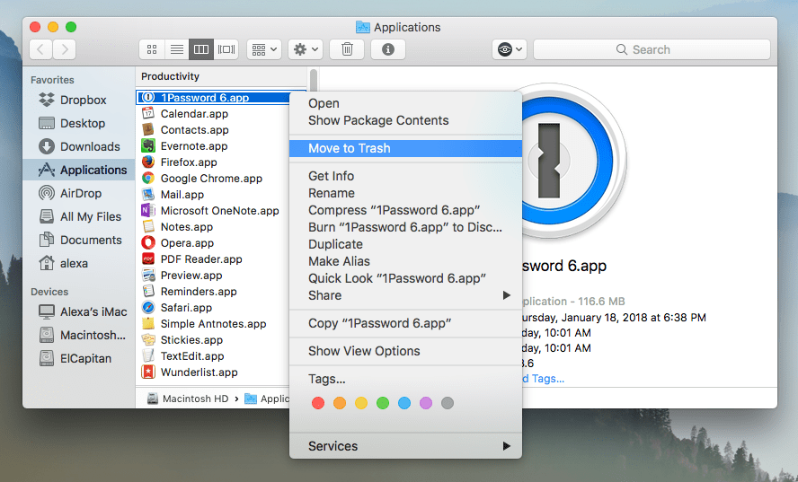 How To Uninstall 1password On Your Mac Nektony