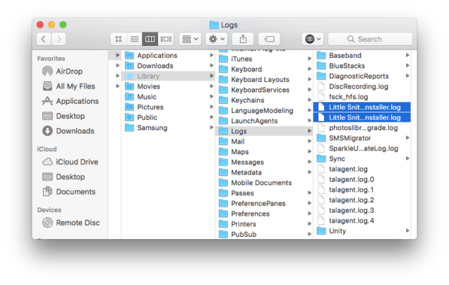 uninstall little snitch 5
