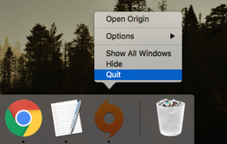 mac quit all network processes
