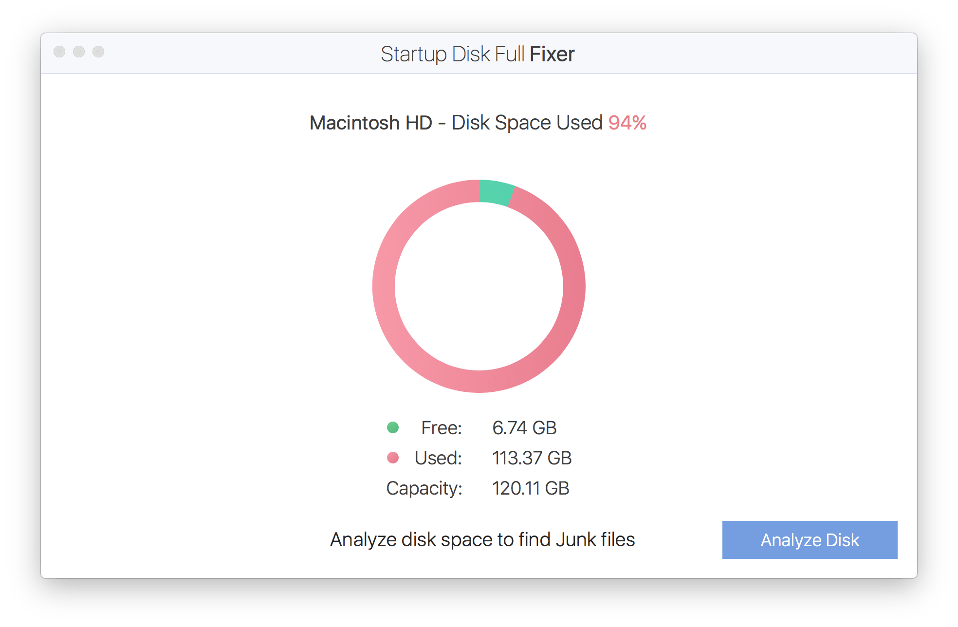 outlook for mac hard disk full