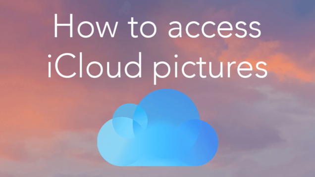 how do i access my icloud photos online