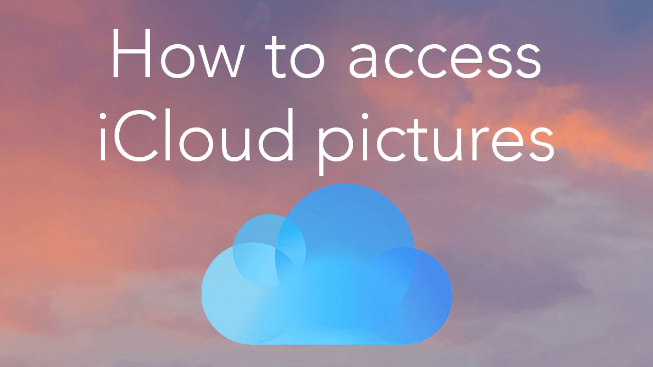 how do i access my icloud photos on my iphone