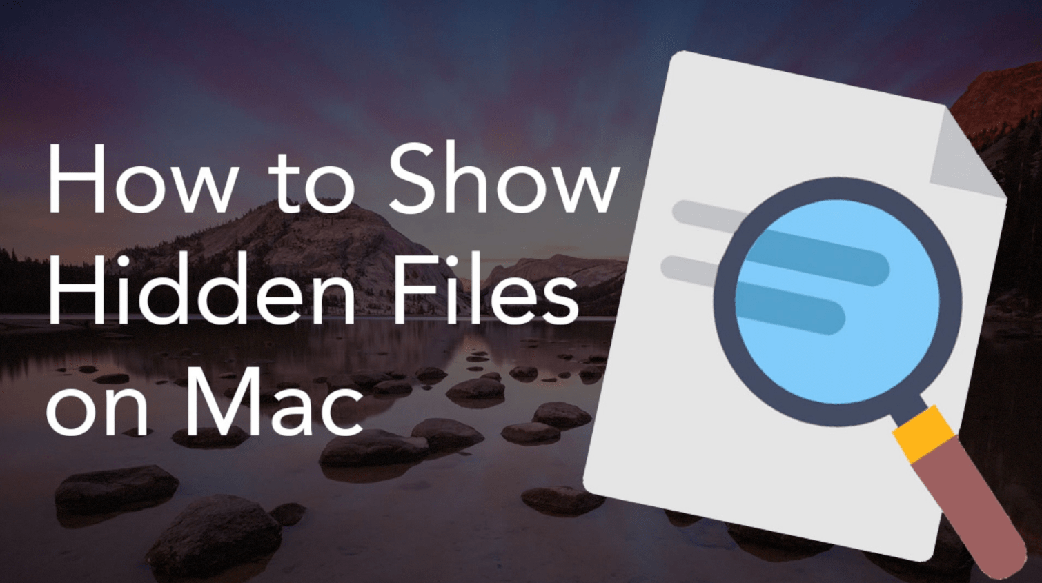 Show hidden folders mac library to windows 10
