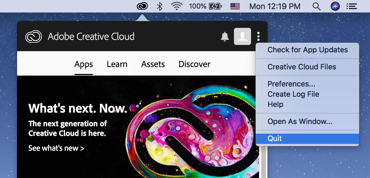 m1 creative cloud