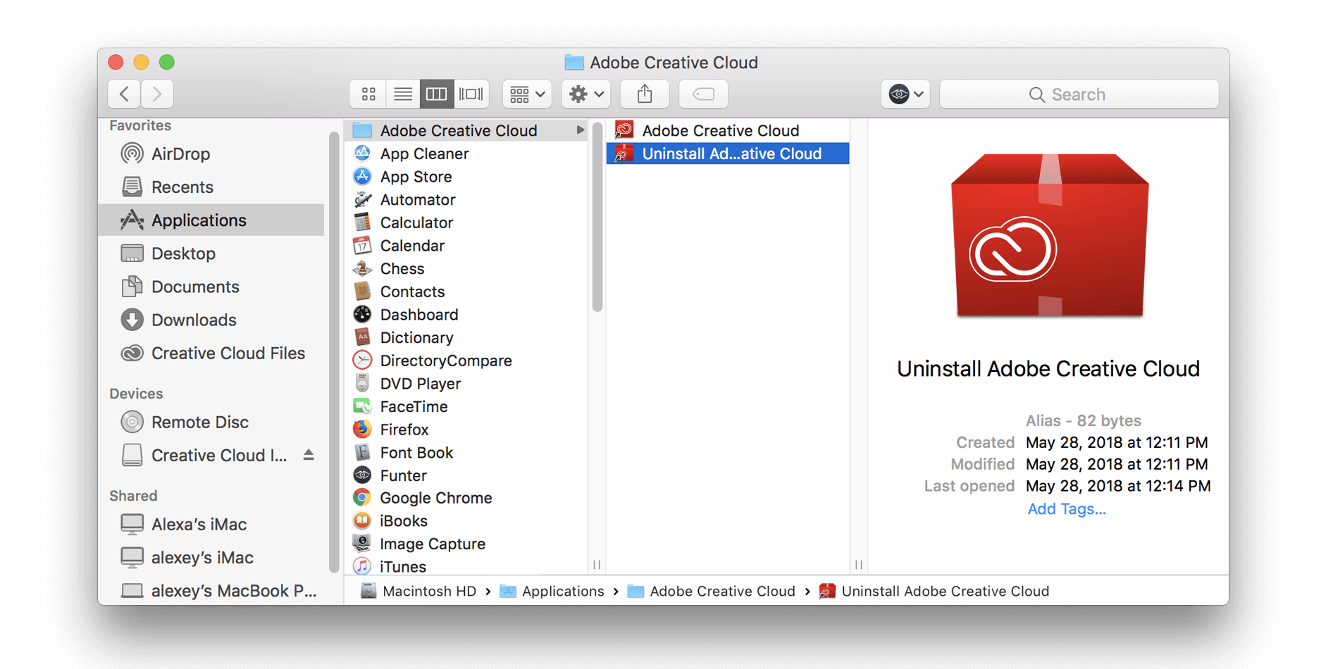 How To Uninstall Creative Cloud On Mac