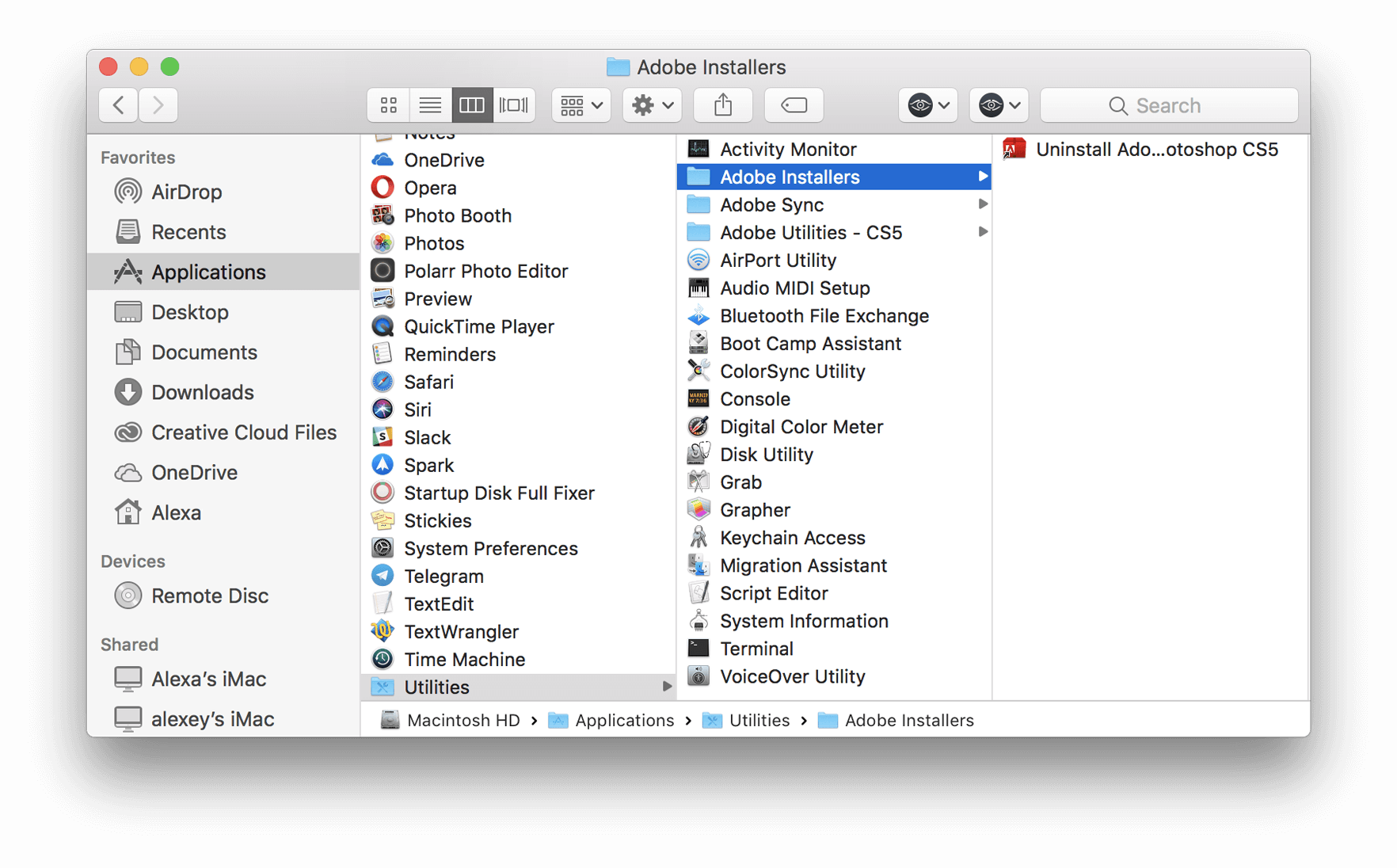 adobe products for mac