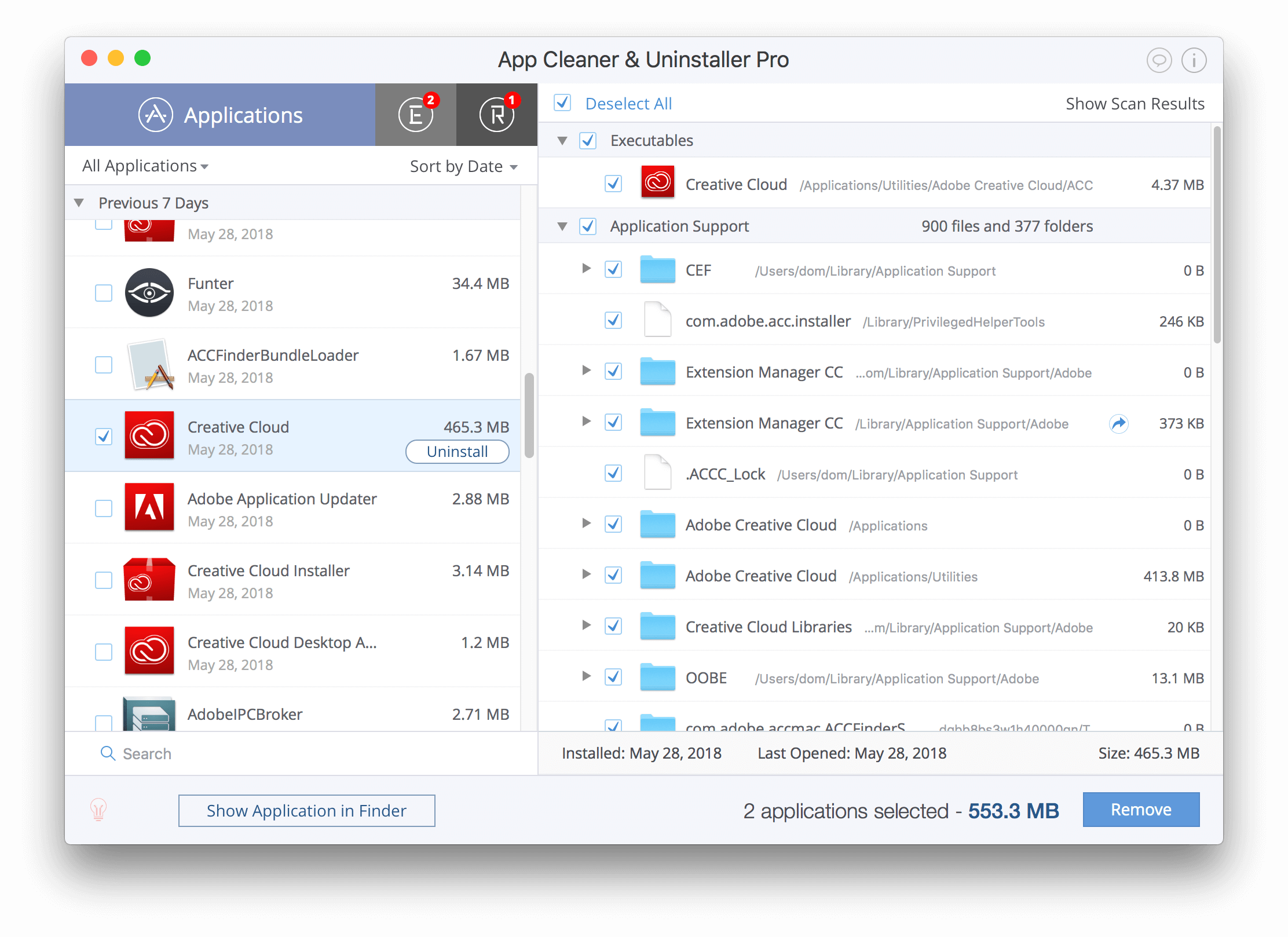 adobe cloud removal tool